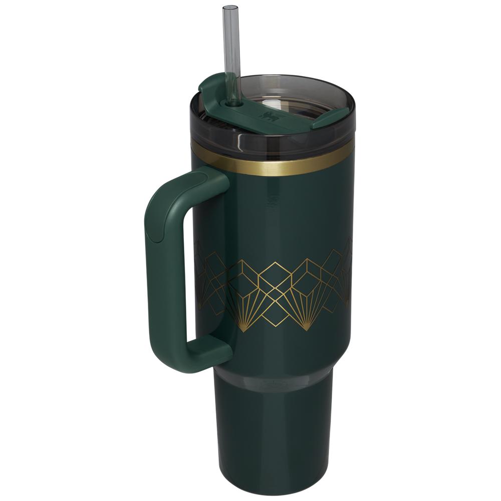 Tumbler Stanley Deco Collection Quencher H2.0 FlowState™ | 40 OZ Darkgreen | HLNI-94102