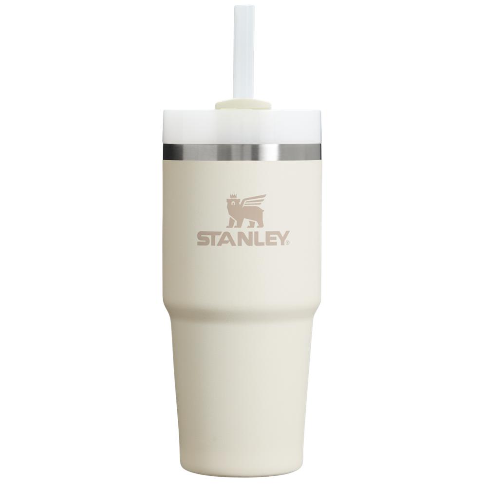 Tumbler Stanley Quencher H2.0 Travel | 14 OZ Creme Blancas | DJYA-84302