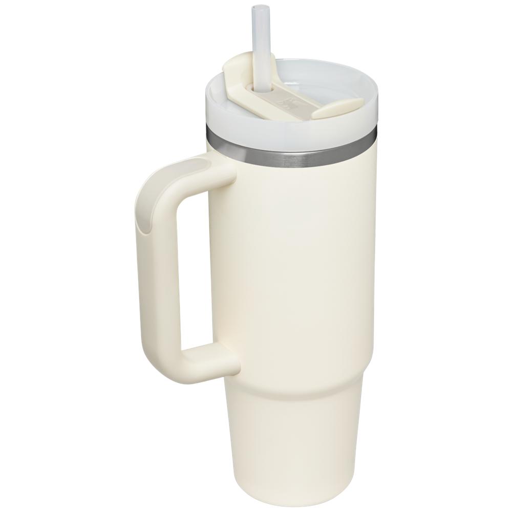 Tumbler Stanley Quencher H2.0 Travel | 30 OZ Creme Blancas | GZSU-82734