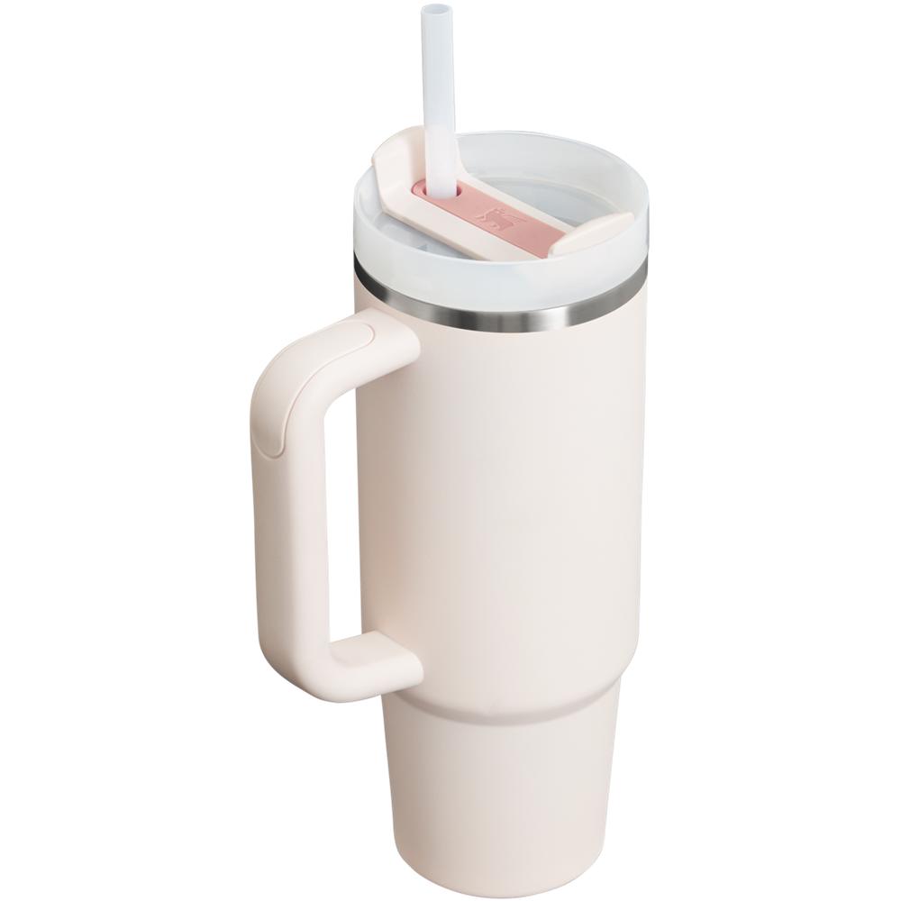 Tumbler Stanley Quencher H2.0 Travel | 30 OZ Rosas | FLMC-12956