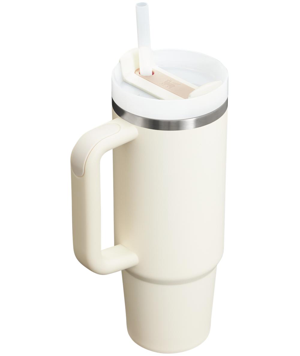 Tumbler Stanley Quencher H2.0 Travel | 30 OZ Creme Blancas | GNAS-40831