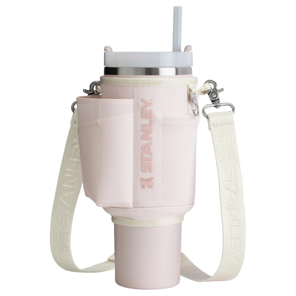 Tumbler Stanley The All Day 40 OZ Quencher Carry-All Rosas | VABU-40231