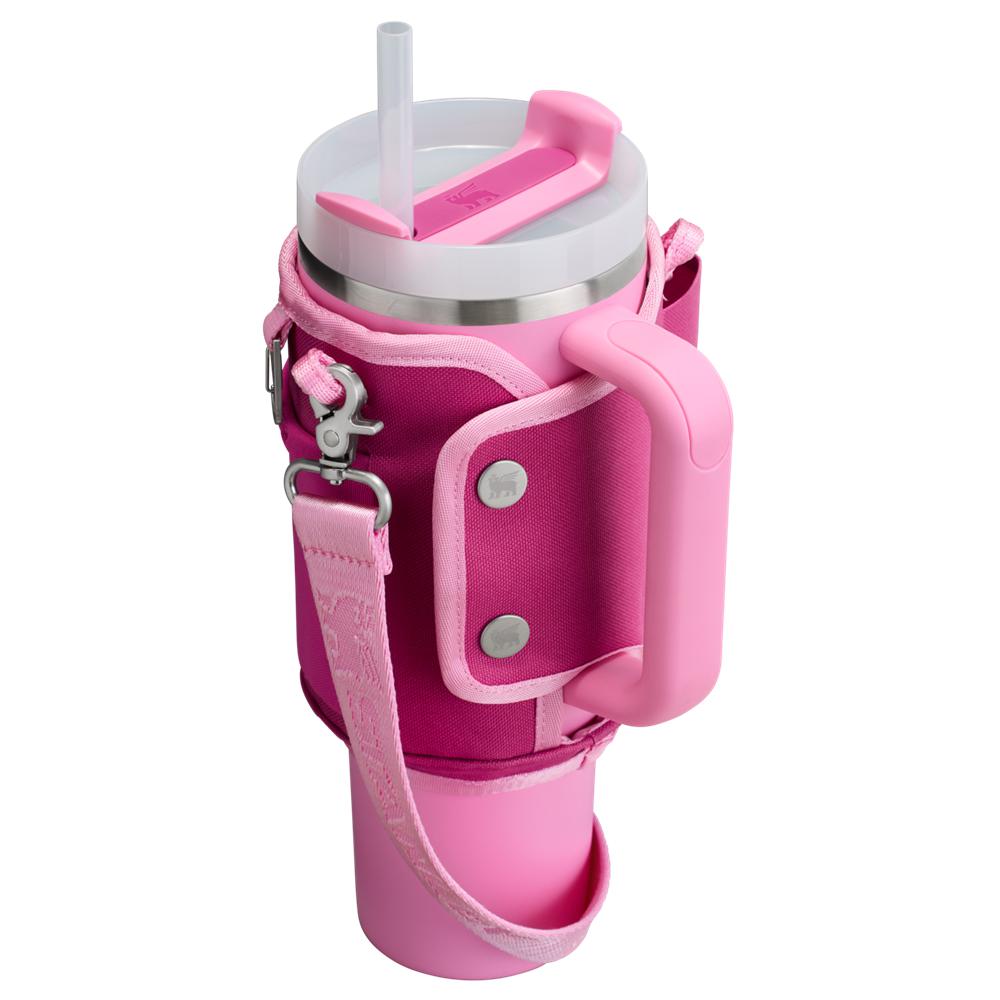 Tumbler Stanley The All Day 40 OZ Quencher Carry-All Fucsia | WMLS-69108