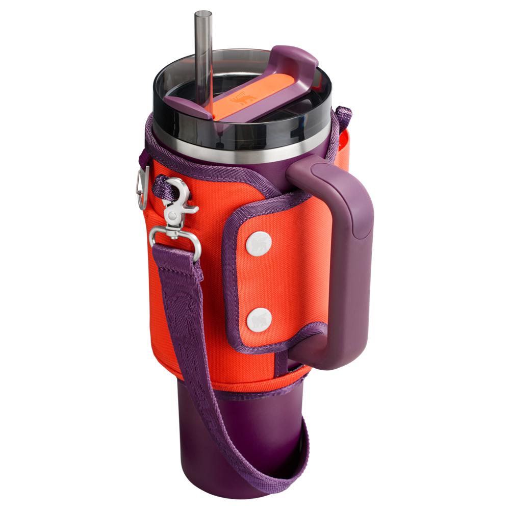 Tumbler Stanley The All Day 40 OZ Quencher Carry-All Naranjas | TAVW-69714