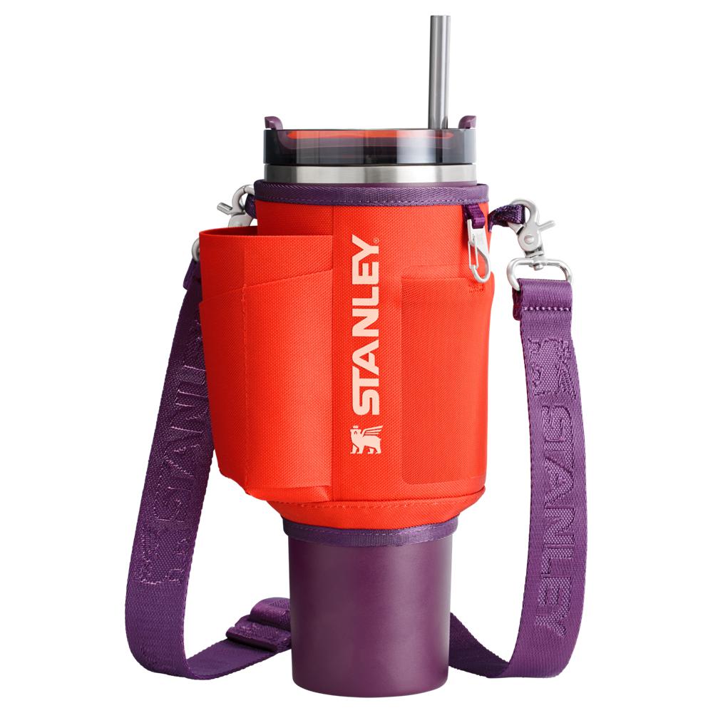 Tumbler Stanley The All Day 40 OZ Quencher Carry-All Naranjas | TAVW-69714