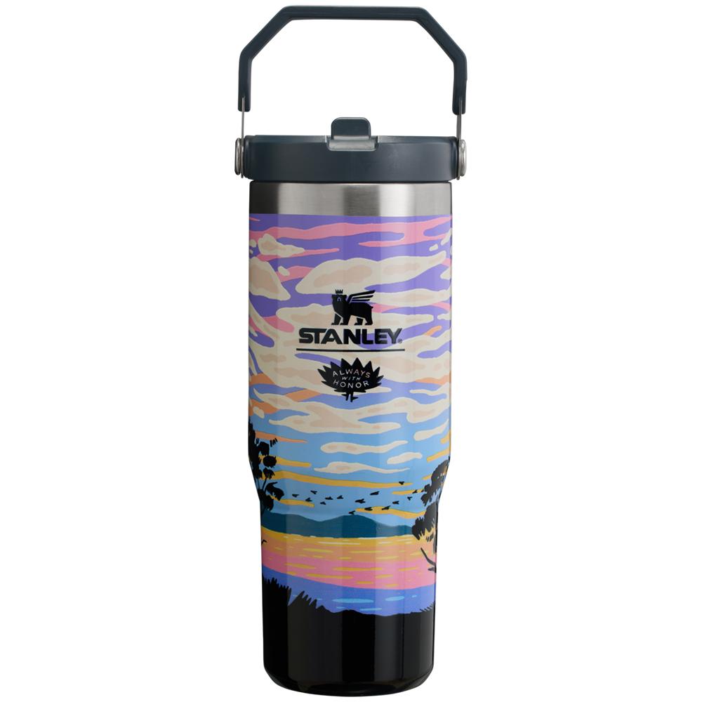 Tumbler Stanley The Always With Honor IceFlow™ Flip Straw | 30 OZ Moradas | UBCG-62083