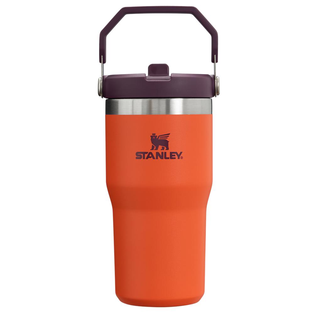Tumbler Stanley The IceFlow Flip Straw | 20 OZ | Insulated Water | Sta Naranjas | INOX-78420