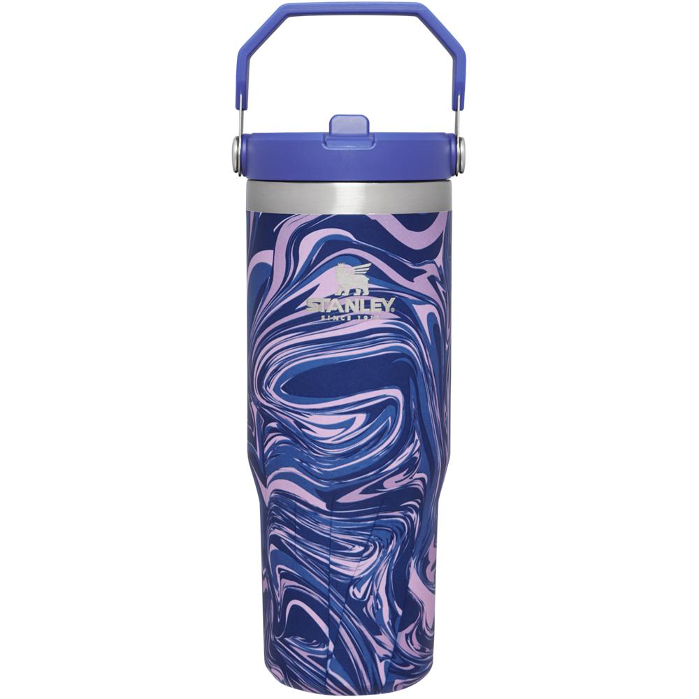 Tumbler Stanley The IceFlow Flip Straw | 30 OZ | Insulated Water Moradas | THKN-26057