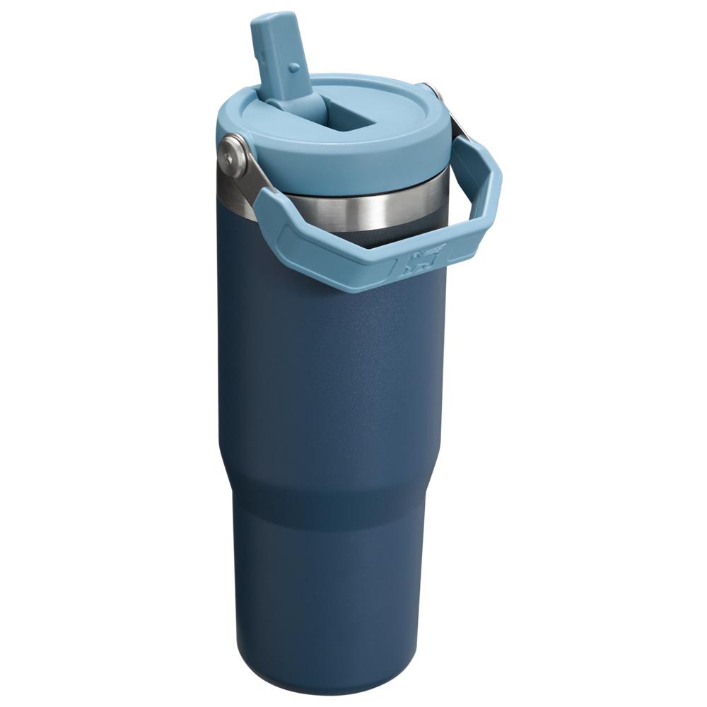 Tumbler Stanley The IceFlow Flip Straw | 30 OZ | Insulated Water Azul Marino | VLXI-95627