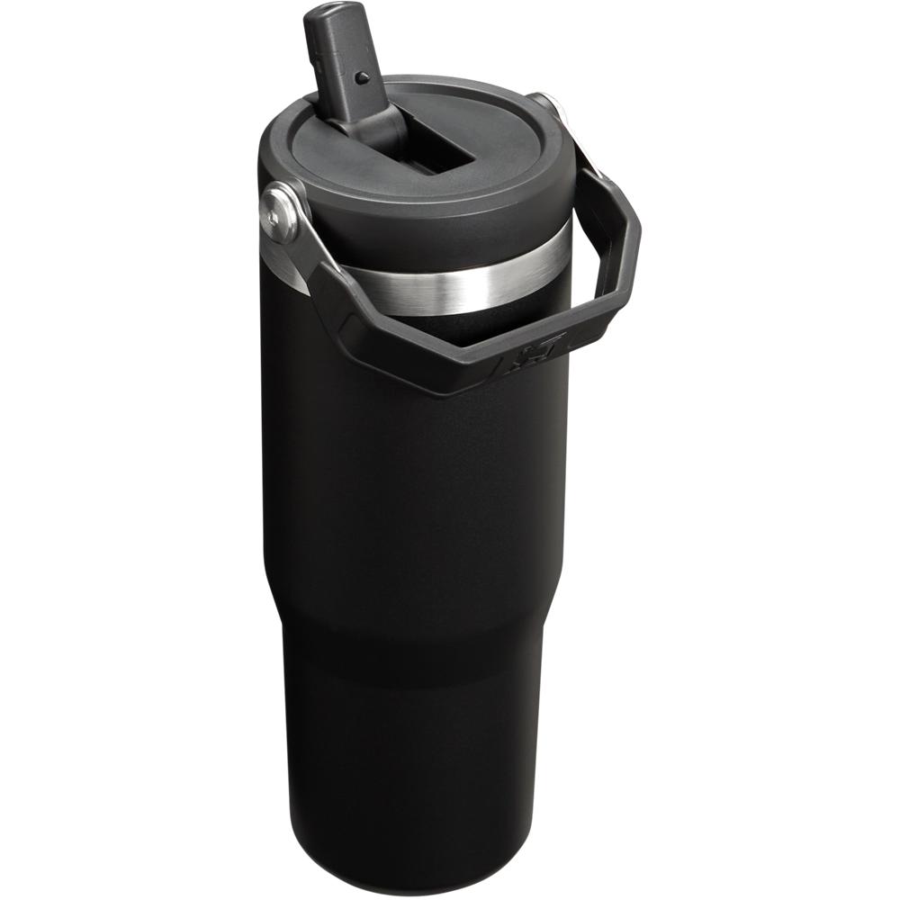 Tumbler Stanley The IceFlow Flip Straw | 30 OZ | Insulated Water Negras | TGHP-72398