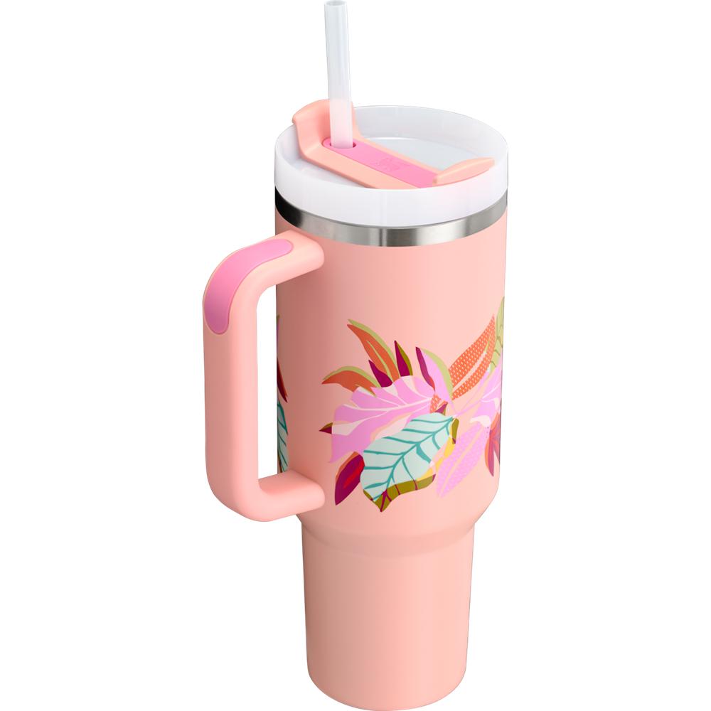 Tumbler Stanley The Mother’s Day Quencher H2.0 FlowState™ | 40 OZ Rosas | LNPY-73146
