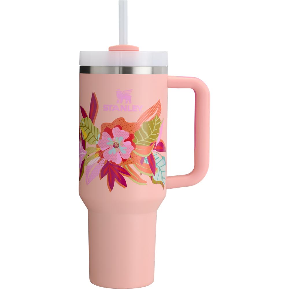 Tumbler Stanley The Mother’s Day Quencher H2.0 FlowState™ | 40 OZ Rosas | LNPY-73146