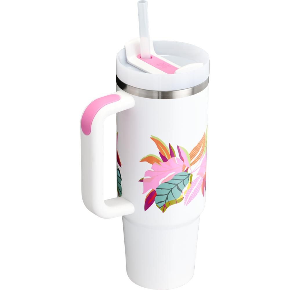 Tumbler Stanley The Mother’s Day Quencher H2.0 FlowState™ | 30 OZ Blancas | IOYP-17098
