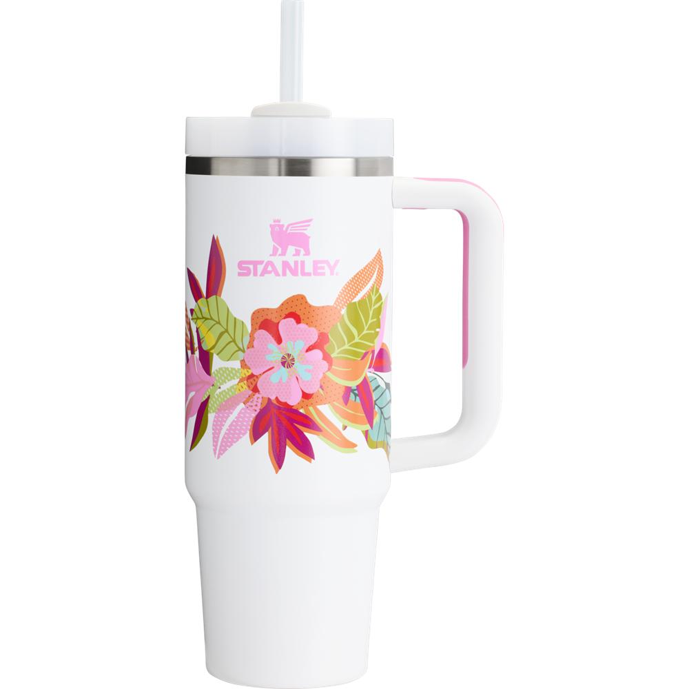Tumbler Stanley The Mother’s Day Quencher H2.0 FlowState™ | 30 OZ Blancas | IOYP-17098