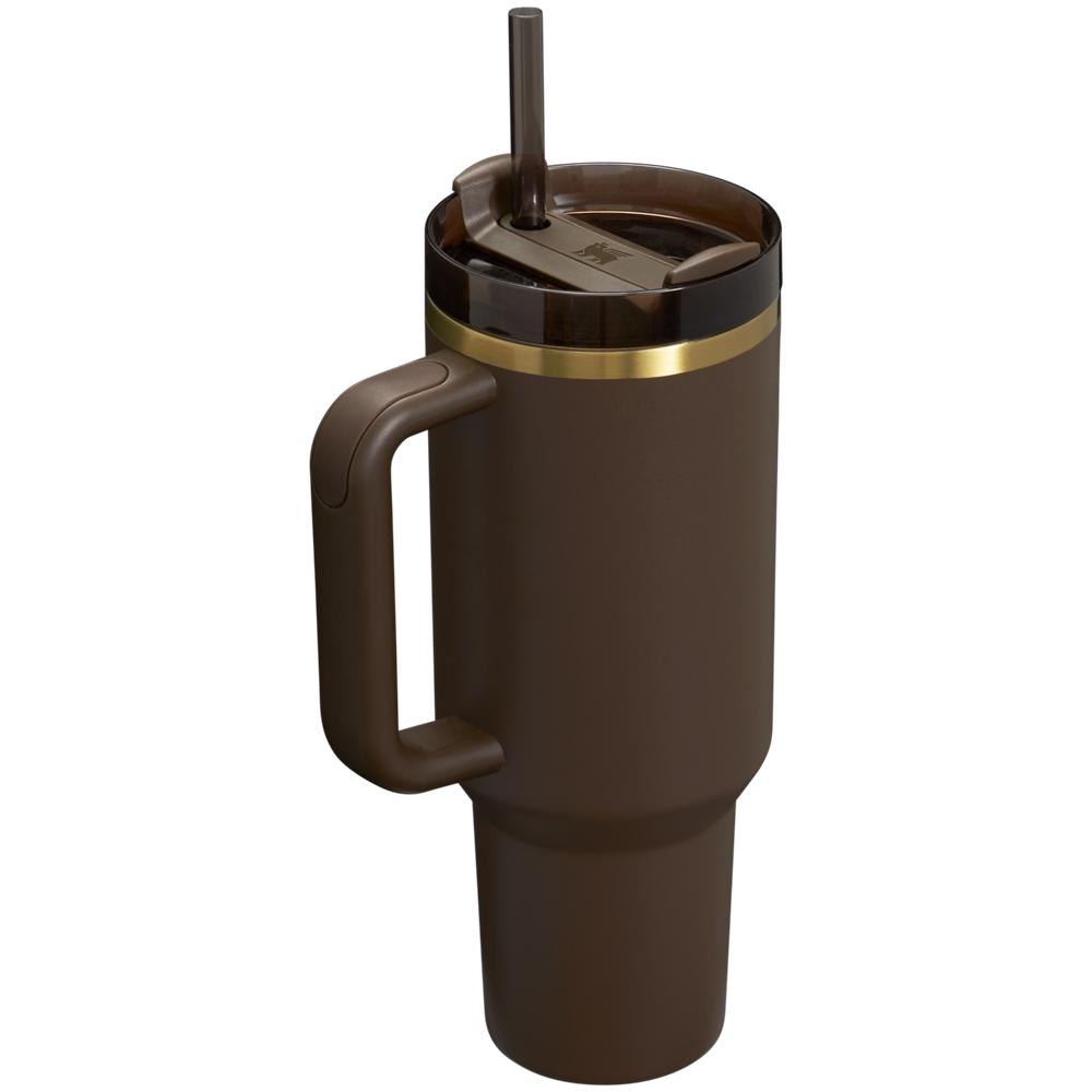 Vacuum Bottles Stanley The Chocolate Gold Quencher H2.0 FlowState™ Tumbler | 40 OZ Chocolate Doradas | HEQB-30764