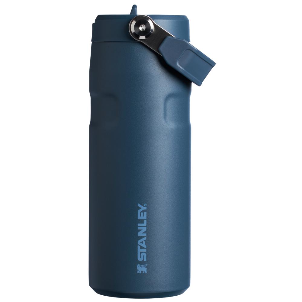 Vacuum Bottles Stanley The IceFlow™ Bottle with Flip Straw Lid | 16 OZ Azul Marino | QIBT-03984