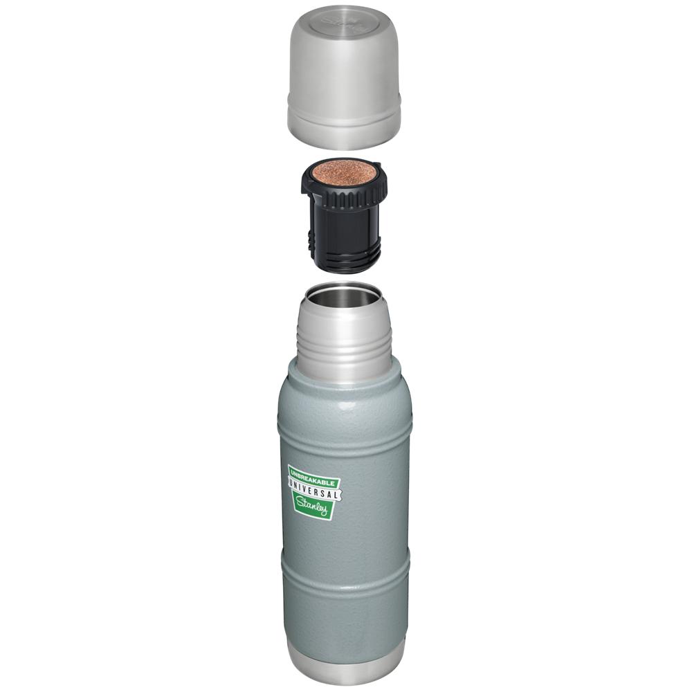 Vacuum Bottles Stanley The Milestones Thermal Bottle | 1.1 QT | Vacuum Sealed, Double Wall Plateadas | GLHA-42158