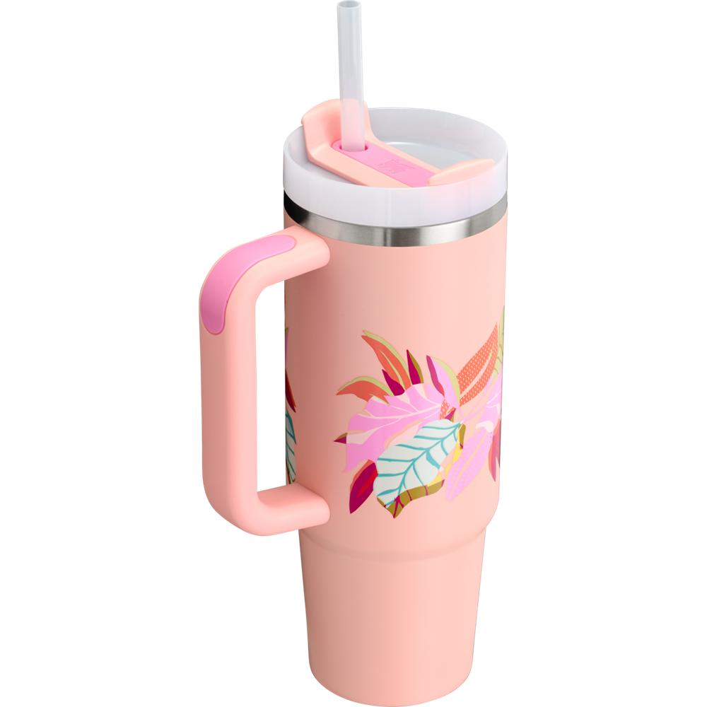 Vacuum Bottles Stanley The Mother’s Day Quencher H2.0 FlowState™ Tumbler | 30 OZ Rosas | PELZ-16945