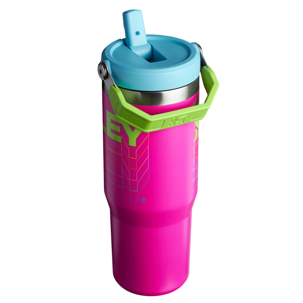 Vacuum Bottles Stanley The Reverb IceFlow™ Flip Straw Tumbler I 30 OZ Moradas | BUVM-70854
