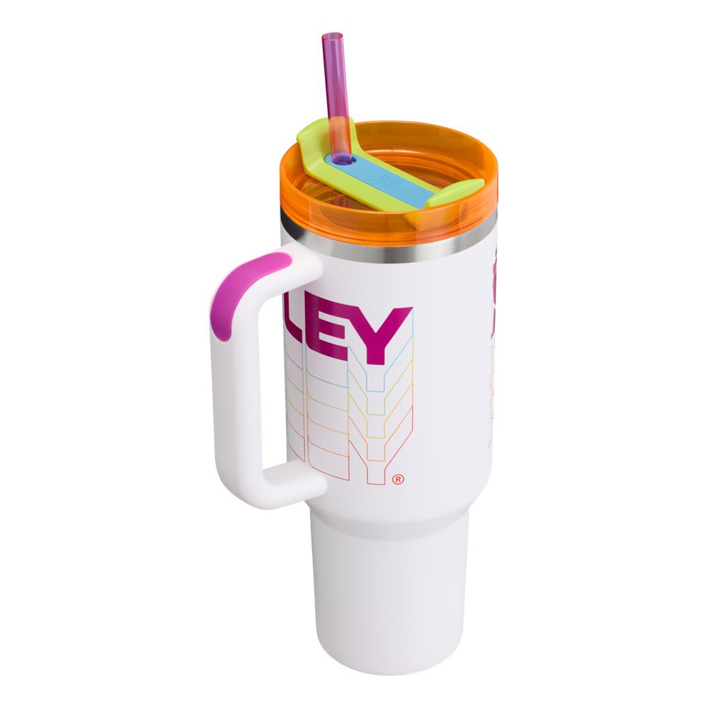 Vacuum Bottles Stanley The Reverb Quencher H2.0 FlowState™ Tumbler | 40 OZ Blancas | FNOG-53142